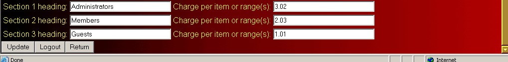 system options, section 2